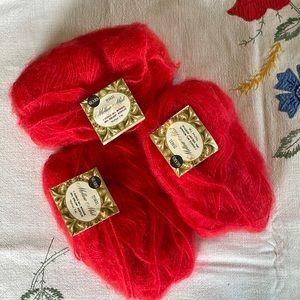 Sears Mellow Mist mohair acrylic blend yarn (3)